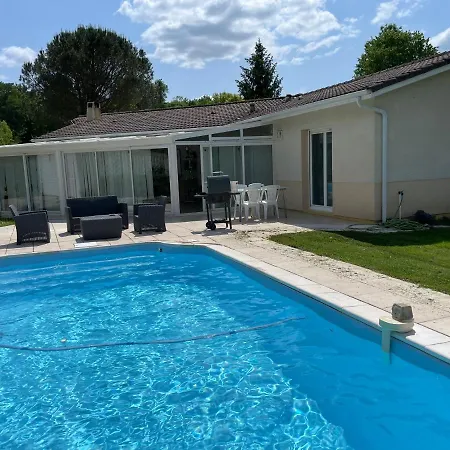 Villa Entre Bordeaux Et Saint Emilion Cursan Exterior photo